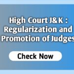 Regularization and Promotion of Judges